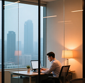 JJ拉門施工主管簡先生 - 頭份辦公室現場工程指揮