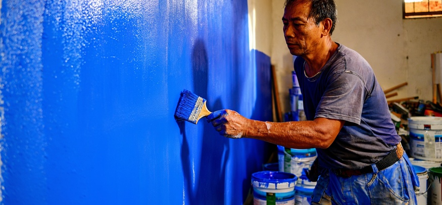 北屯舊屋油漆翻新前後 - 957油漆工程專業改造實績