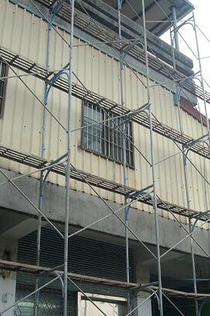 台中鷹架保護工程 - 完整防護措施確保施工安全與現場整潔