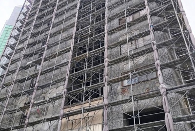 台中鷹架完工實績 - 高品質無事故施工架，客戶滿意度極高