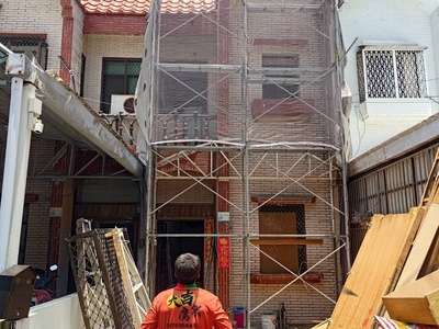 中古鷹架 修護後合格展示