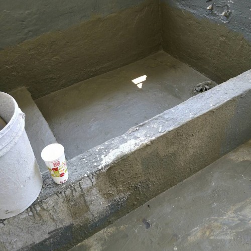 升哥防水在大里老屋進行全面防水工程