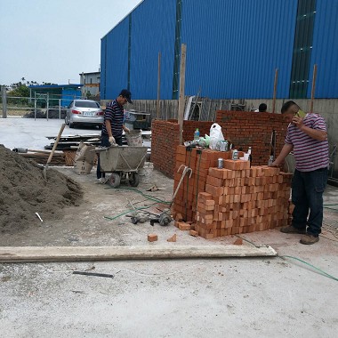 升哥防水在大里老屋進行專業防水翻修工程