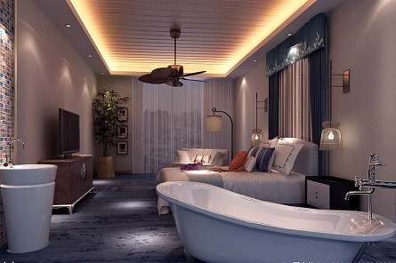 家鋐室內設計團隊在大雅裝潢工程現場討論設計細節